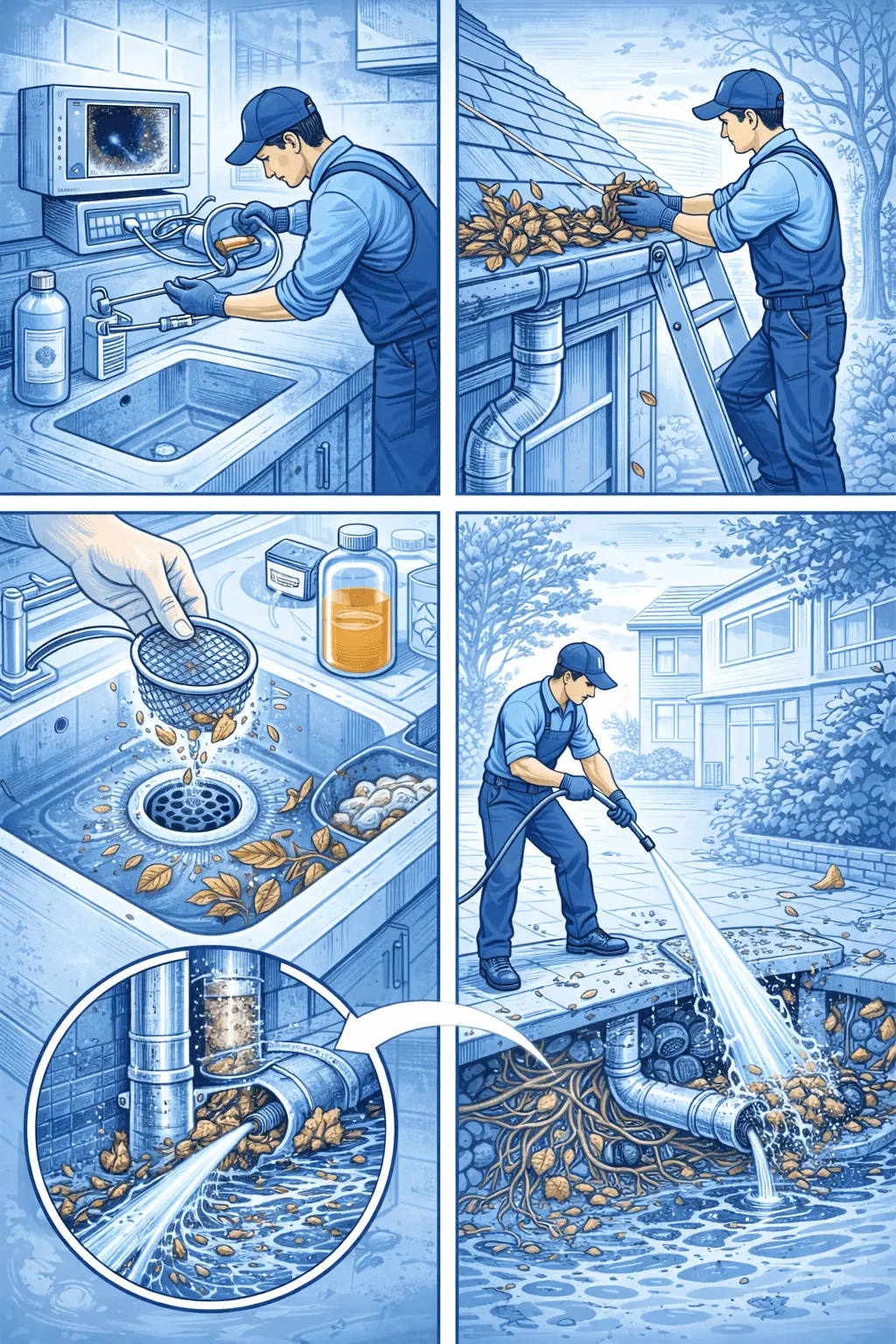 Como Evitar Entupimentos em Casas e Prédios Durante a Transição de Estações