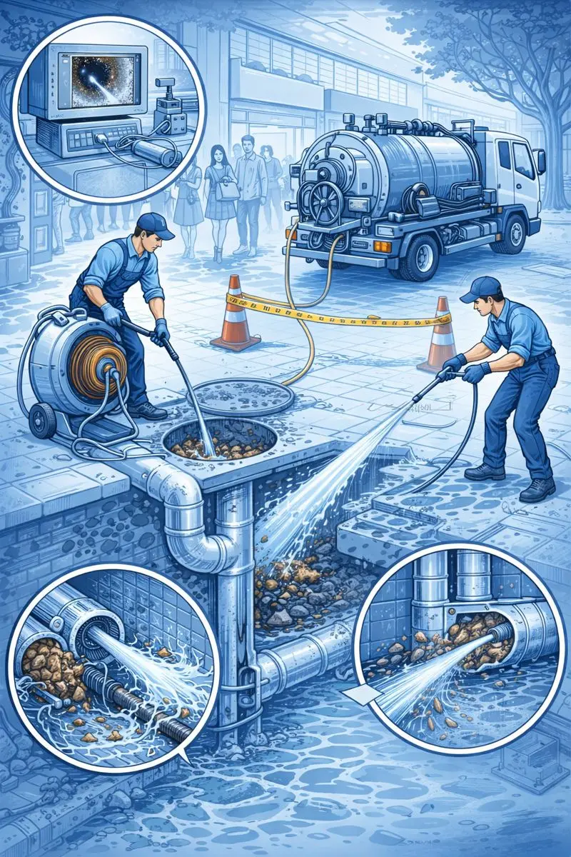 Desentupimento Emergencial em Shoppings e Galerias Comerciais na Barra da Tijuca