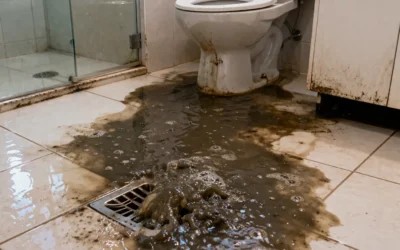 Esgoto Retornando no Banheiro? Quando o Problema Está na Coluna Coletora