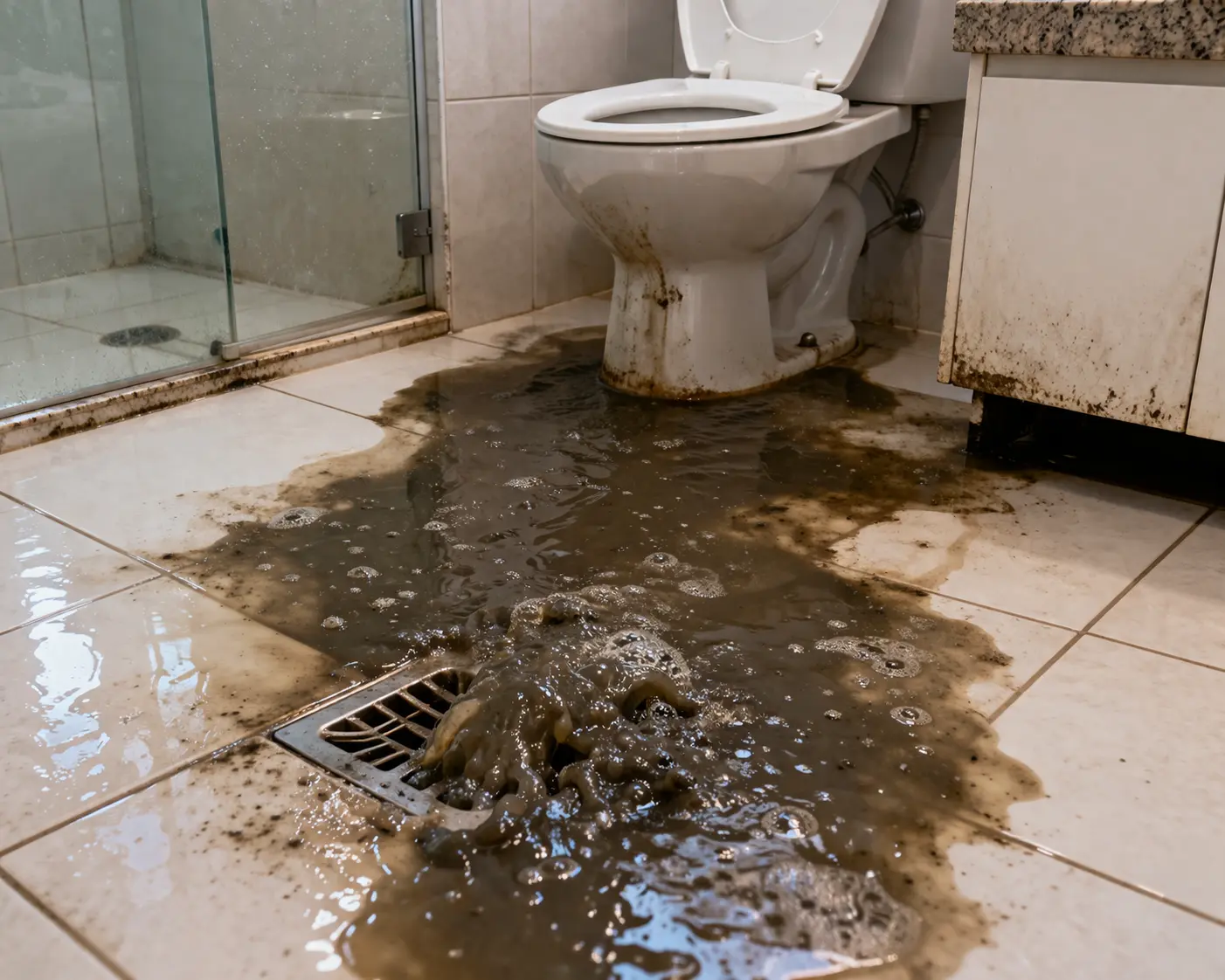 Esgoto Retornando no Banheiro? Quando o Problema Está na Coluna Coletora