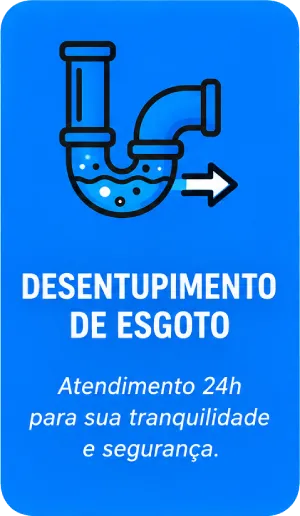 Banner - Desentupimento de Esgoto